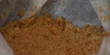 творожник с персиками