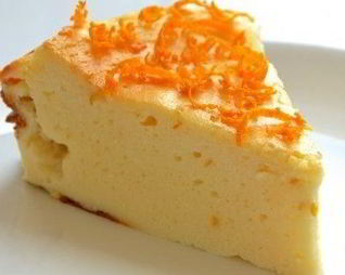 Творожник с цедрой апельсина