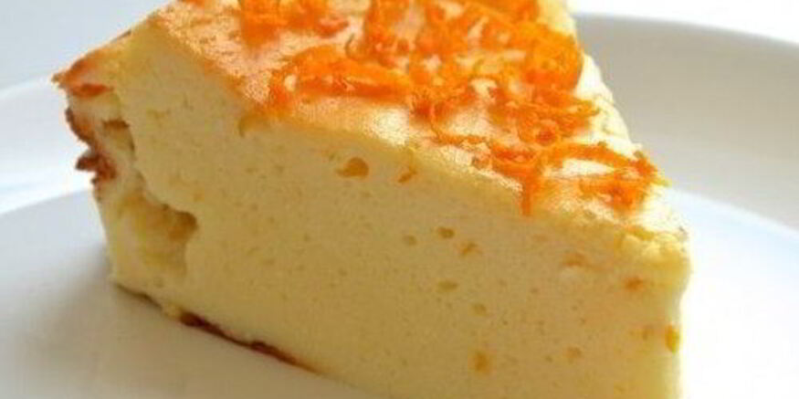 Рецепт творожника с цедрой апельсина