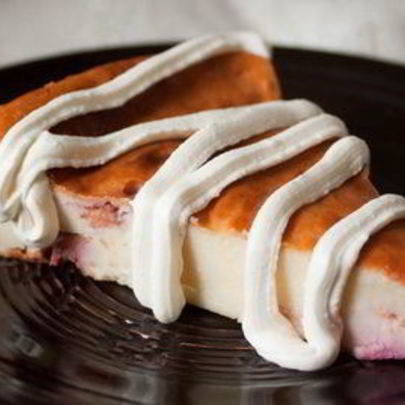 Творожник с вишней