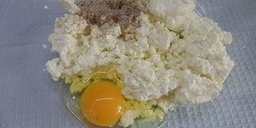 яблочные сырники