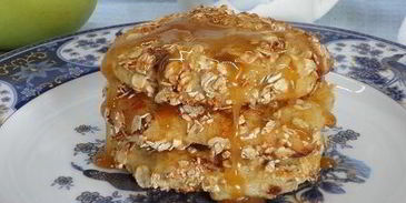 яблочные сырники