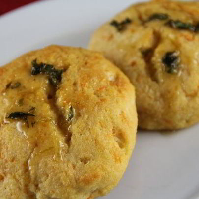 Запеченные морковные сырники на белках