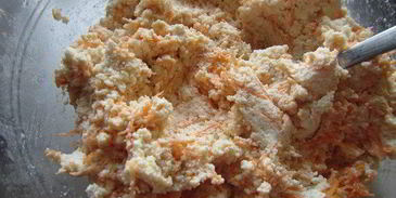 запеченные морковные сырники на белках