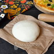 Рецепт Быстрого теста для пиццы с сухими дрожжами