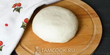 быстрое тесто для пиццы с сухими дрожжами