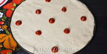 быстрое тесто для пиццы с сухими дрожжами