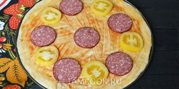 быстрое тесто для пиццы с сухими дрожжами