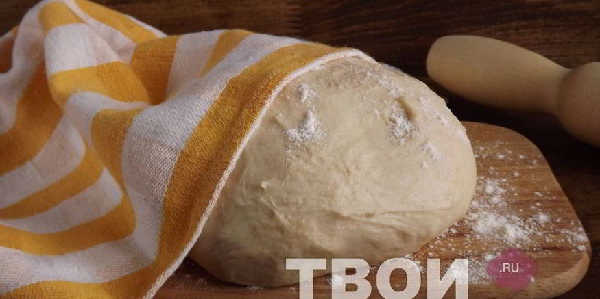 Рецепт дрожжевого теста для пиццы