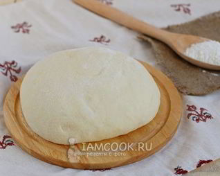 Дрожжевое тесто на пироги на молоке