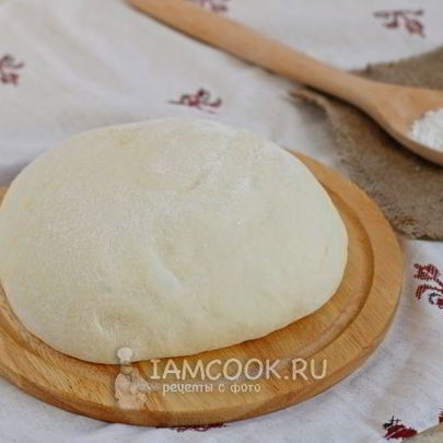 Дрожжевое тесто на пироги на молоке