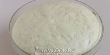 дрожжевое тесто на пироги на молоке