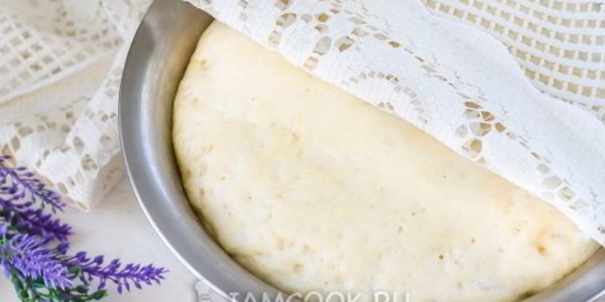 Рецепт дрожжевого теста на воде