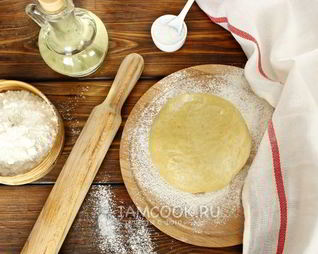 Постное песочное тесто