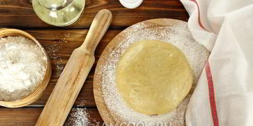 постное песочное тесто