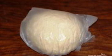 пресное тесто на сметане