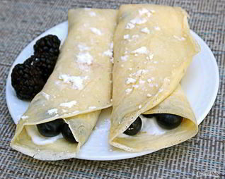 Тесто для блинчиков с начинкой