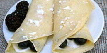 тесто для блинчиков с начинкой