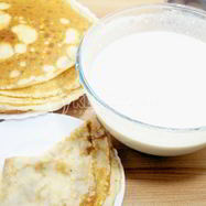 Рецепт Теста для блинов на молоке