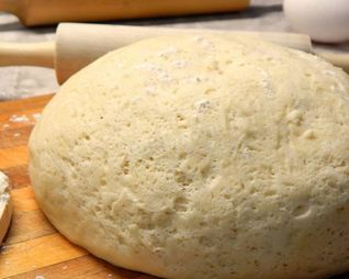 Тесто для пирогов на сухих дрожжах и воде