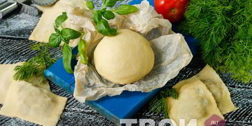 тесто для равиоли