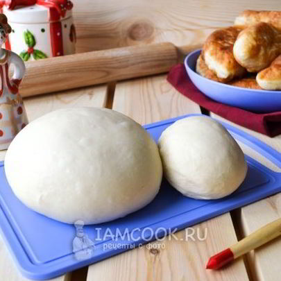 Тесто на кефире для пирожков на сковороде