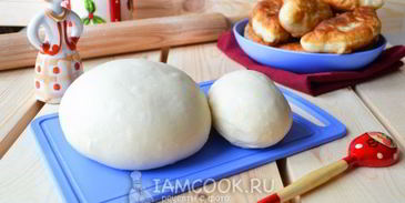 тесто на кефире для пирожков на сковороде