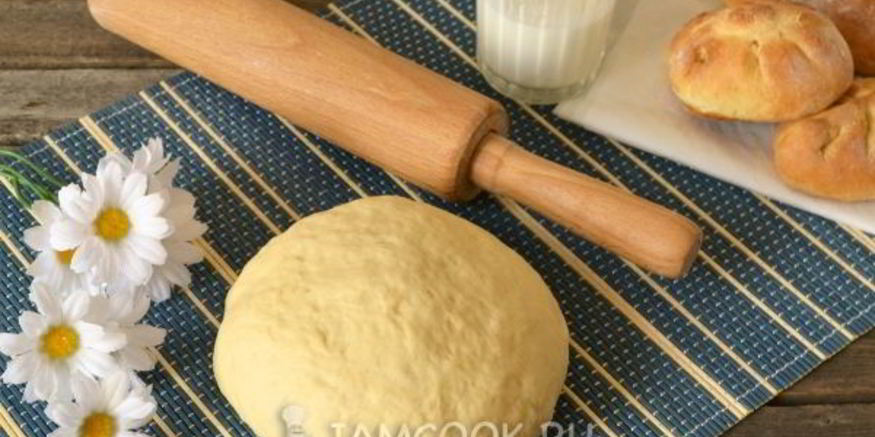 Рецепт теста на кефире для пирожков в духовке