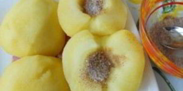 творожное тесто с яблоками