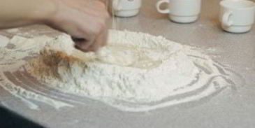 вегетарианское тесто для пиццы