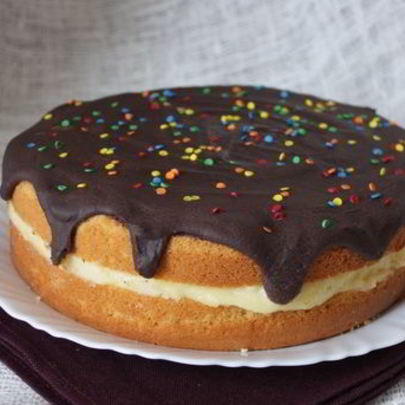 Заварное бисквитное тесто