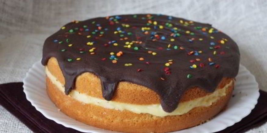 Рецепт заварного бисквитного теста