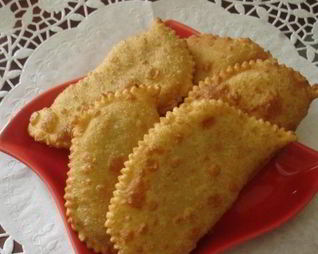 Жареное заварное тесто