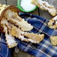 Рецепт Тонкого хрустящего хвороста