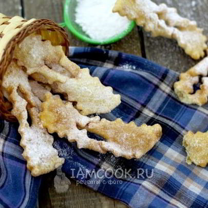 Тонкий хрустящий хворост