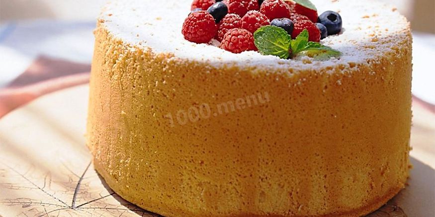 Рецепт бисквита в мультиварке простой