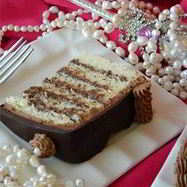 Рецепт Бисквитного торта Доберже с шоколадным заварным кремом