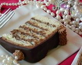 Бисквитный торт Доберже с шоколадным заварным кремом