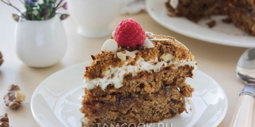 Рецепт финикового торта