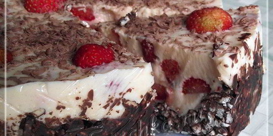 Рецепт фруктового торта без выпечки