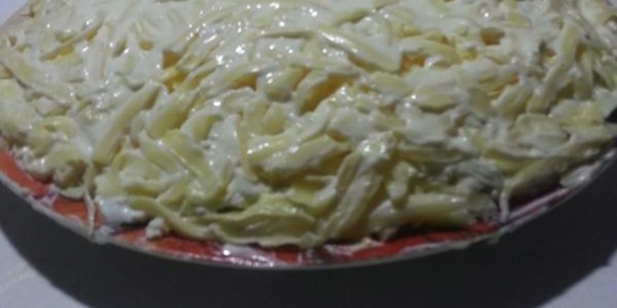 Рецепт кальмарового торта морского бриз