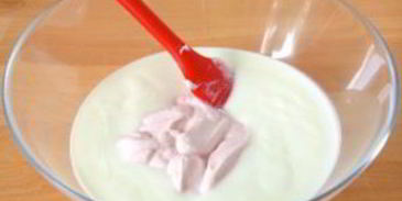 холодный торт с желатином