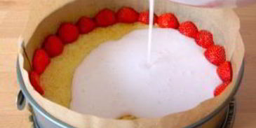 холодный торт с желатином