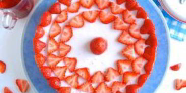 холодный торт с желатином