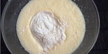 лимонный бисквитный торт