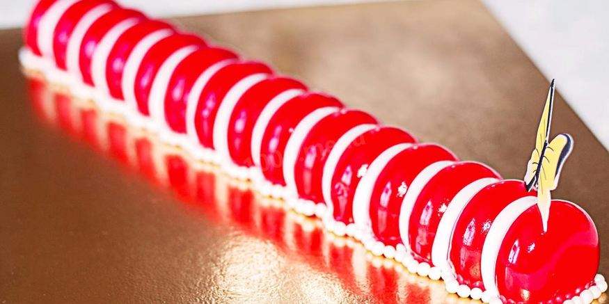 Рецепт лимонного торта с клубничным муссом