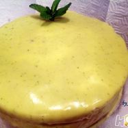 Рецепт Макового торта с шоколадом и мятой