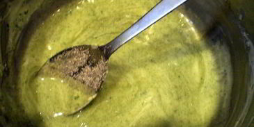 маковый торт с шоколадом и мятой