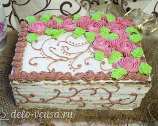 Медовик на желтках