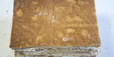 медовик на желтках